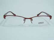 Levis LV05040 piros fém damilos szemüvegkeret  53-16-140