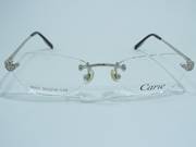 Carte 8001 fém szemüveg keret ezüst fúrt 53-19-135